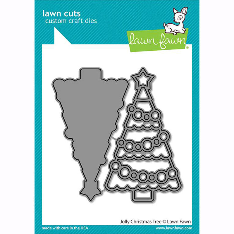 Lawn Fawn - Die -Jolly Christmas Tree