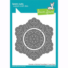 Load image into Gallery viewer, Lawn Fawn - Die -Outside In Stitched Snowflake
