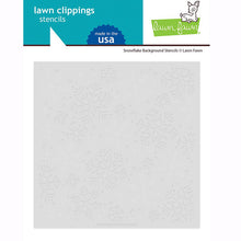 Load image into Gallery viewer, Lawn Fawn - Clippings / Stencils - Snowflake Background
