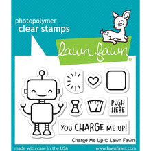 Load image into Gallery viewer, Lawn Fawn - Clear Stamp - Charge Me Up
