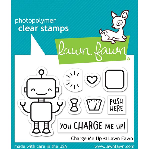 Lawn Fawn - Clear Stamp - Charge Me Up