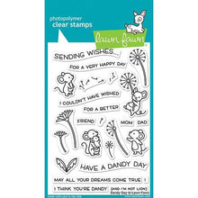 Load image into Gallery viewer, Lawn Fawn - Clear Stamp - Dandy Day
