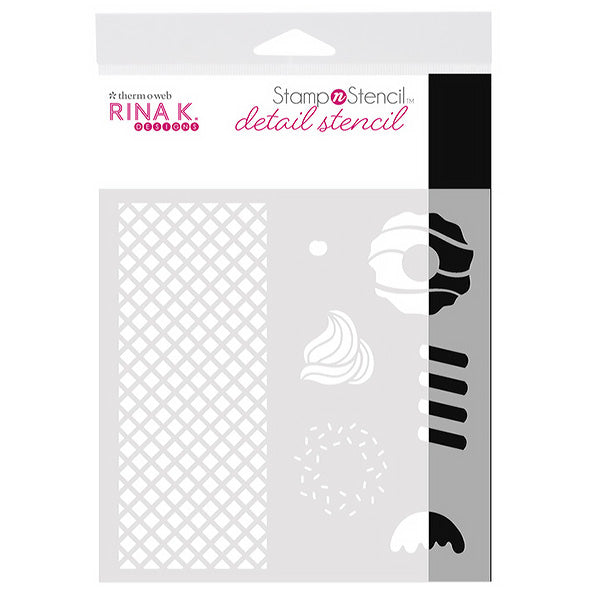 Therm O Web - Rina K. Designs - Stencil - Sweet Stuff