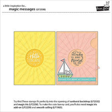 Load image into Gallery viewer, Lawn Fawn - Clear Stamp - Magic Messages
