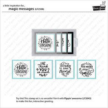 Load image into Gallery viewer, Lawn Fawn - Clear Stamp - Magic Messages
