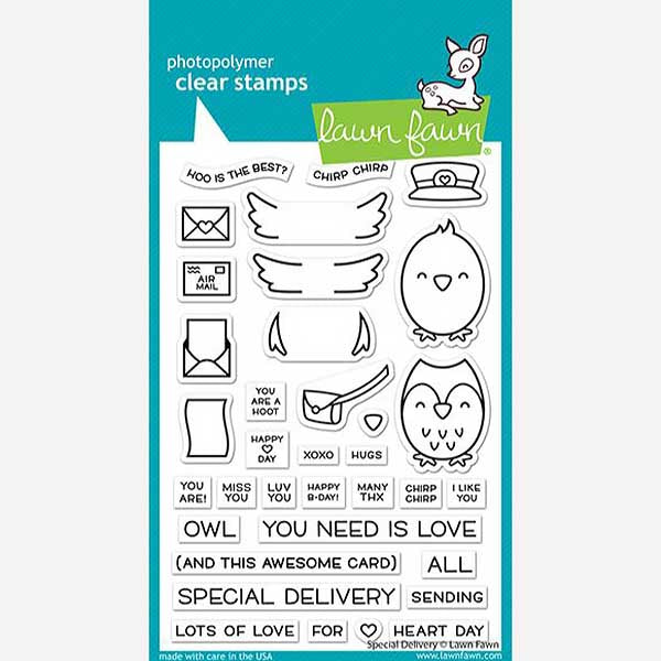 Lawn Fawn - Clear Stamp - Special Delivery