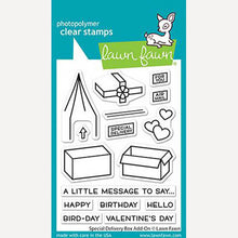 Load image into Gallery viewer, Lawn Fawn - Clear Stamp - Special Delivery Box Add On
