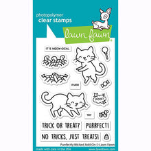 Load image into Gallery viewer, Lawn Fawn - Clear Stamp - Purfectly Wicked Add-On
